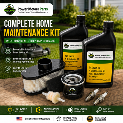 Home Service Maintenance Kit for JD Models Z Series, S Series, Z320M, Z320R, Z330M, Z330R, Z445, Z465, Z530M, Z530R, Z540M, Z540R, Z645, Z655, Z665, Z730M, S240, WH48A Lawn Mower