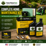 Home Maintenance Kit for JD Models 125 135 145 155C 190C 1846 2046HV L111 L118 L120 L2048 L2548 LA120 LA130 LA140 LA150 S2046 S2546 Lawn Tractors
