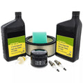 Home Service & Maintenance Kit for John Deere G Series, L Series, S Series, 2554HV, 2554ST, G100, G110, L130, L2554, S2554 Lawn Mower