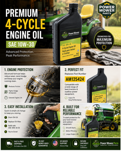 Home Service Maintenance Kit for JD Models Z Series, S Series, Z320M, Z320R, Z330M, Z330R, Z445, Z465, Z530M, Z530R, Z540M, Z540R, Z645, Z655, Z665, Z730M, S240, WH48A Lawn Mower