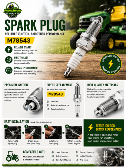 Home Maintenance Kit for JD Models 125 135 145 155C 190C 1846 2046HV L111 L118 L120 L2048 L2548 LA120 LA130 LA140 LA150 S2046 S2546 Lawn Tractors