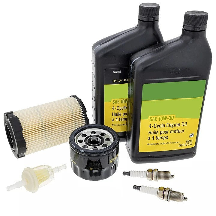 Home Service & Maintenance Kit for John Deere D Series, E Series, D125, D130, D140, E140, L100 Lawn Mower