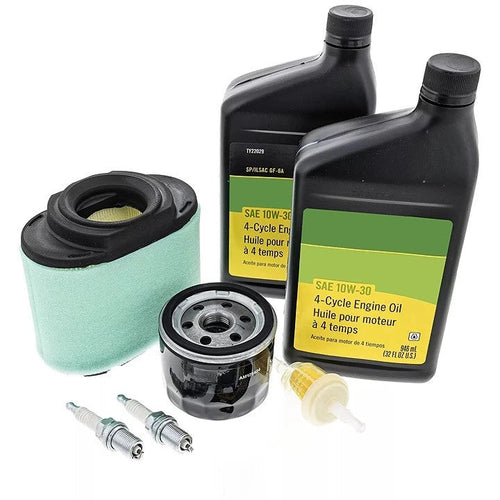 Home Service & Maintenance Kit for John Deere D Series, Z Series, D150, D155, D160, D170, L100, Z245, Z375R, Z425, Z515E, Z525E Lawn Mower