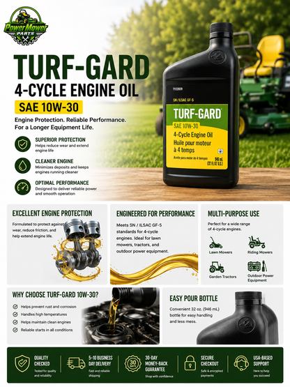 Home Maintenance Kit for JD Models 107H D130 D140 S140 X110 X135R X146R X155R X165 X166 X166R Z225 Z235 Z255 Z315E Z325E Z335E Z335M Z345M Z345R Z355E Z355R Z375R Lawn Tractors & Zero Turn Mowers
