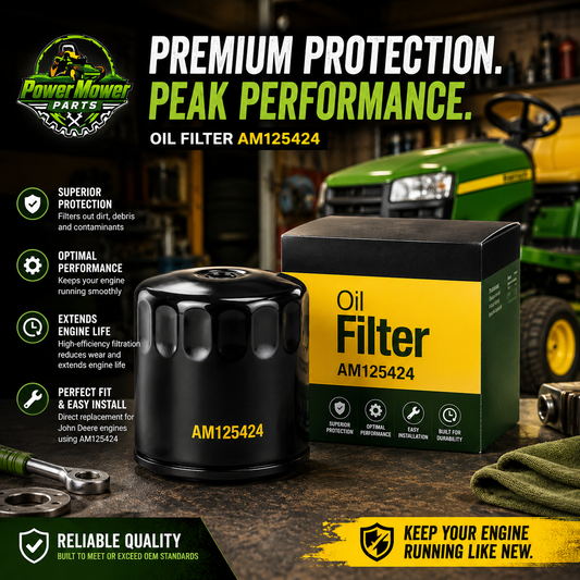 Engine Oil Filter AM125424 Replacement – High-Performance Filtration for Lawn & Utility Equipment